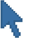 Bice Blue Pixel pointer