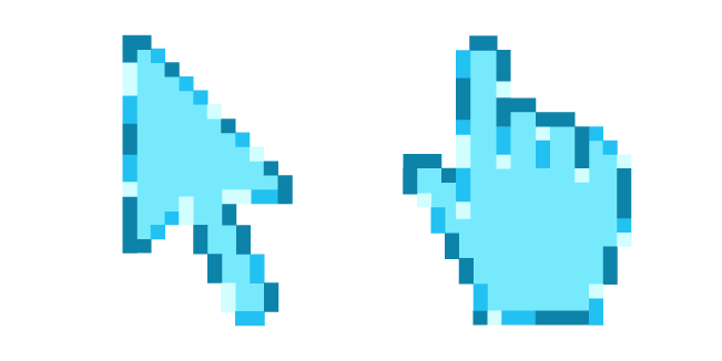 Blue Macaron Pixel