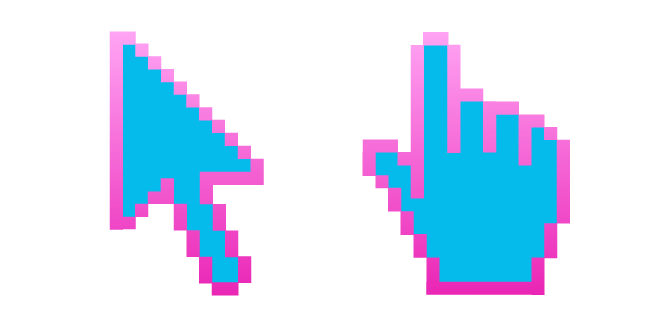 Blue Pink Pixel