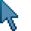 Blue Steel Pixel pointer
