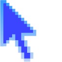 Blue Waves Pixel pointer