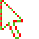Christmas Candy Pixel pointer