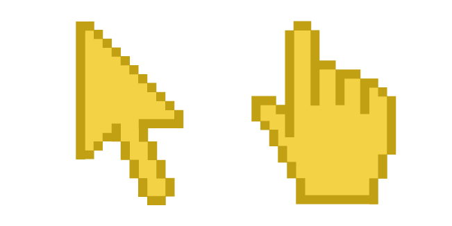Citrine Yellow Pixel