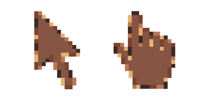 Coffee Brown Pixel