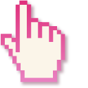 Cream Cake Pixel cursor
