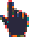 Deep Autumn Pixel cursor