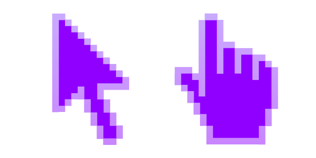 Electric Violet Pixel