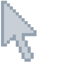 French Gray Pixel pointer