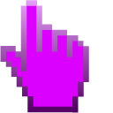 Fuchsia Pixel cursor