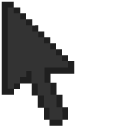 Jet Black Pixel pointer