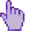 Lavender Pixel cursor