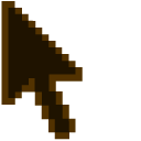Licorice Black Pixel pointer
