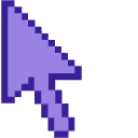 Medium Purple Pixel pointer
