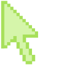Mindaro Green Pixel pointer
