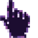 Night Sky Pixel cursor