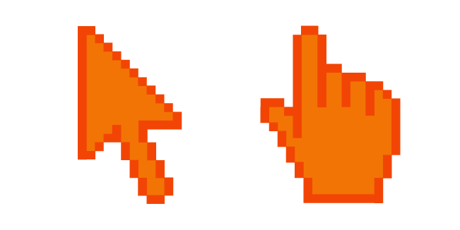 Orange Pumpkin Pixel