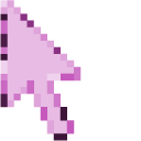 Pink Lavender Pixel pointer