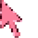 Pink-Leaf Pixel pointer