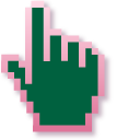 Pink Rose Pixel cursor