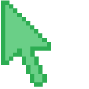 Pistachio Green Pixel pointer