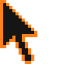 Pumpkin Pixel pointer