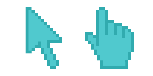 Robin Egg Blue Pixel
