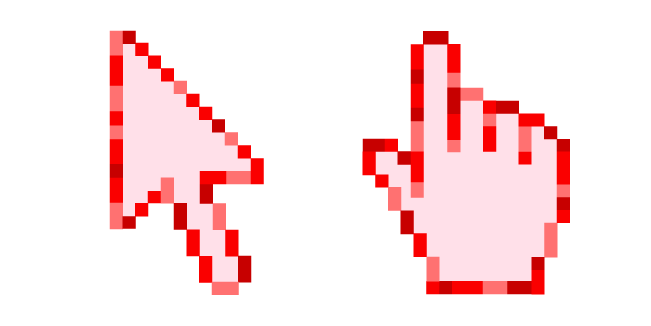 Shining Red Pixel