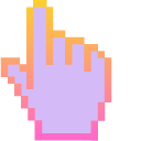 Sky Sunset Pixel cursor