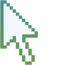 Snowdrops Green Pixel pointer