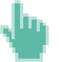 Statue of Liberty Green Pixel cursor