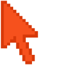 Tangelo Red Pixel pointer