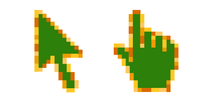 Tangerine Tree Pixel