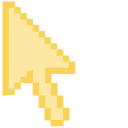 Vanilla Yellow Pixel pointer