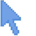 Vista Blue Pixel pointer