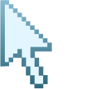 Waterfall Blue Pixel pointer