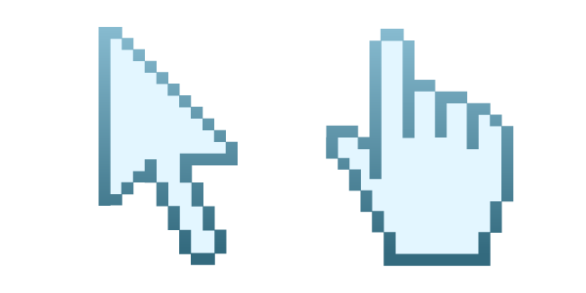 Waterfall Blue Pixel