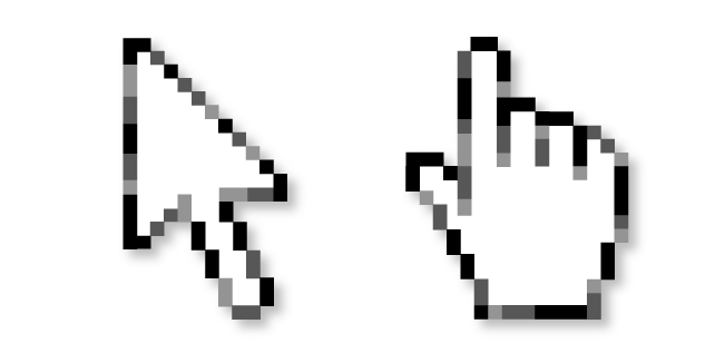 White and Gray Pixel