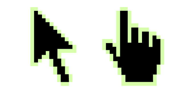 Yellow Green Crayola Pixel