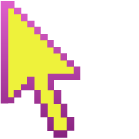 Yellow Hummingbird Pixel pointer