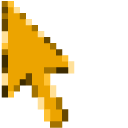 Yellow Marigold Pixel pointer