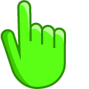 Bright Green cursor