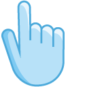 Columbia Blue cursor