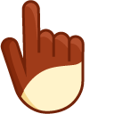 Dark and White Chocolate cursor