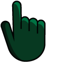 Dark Green cursor