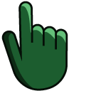 Hunter Green cursor