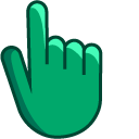 Jade Green cursor