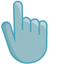 Light Gray Blue cursor