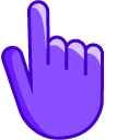 Medium Slate Blue cursor