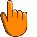 Orange cursor