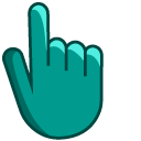 Persian Green cursor